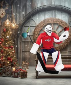 Hallmark NHL Washington Capitals Goalie Christmas Ornament