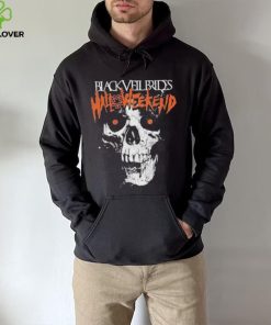 Halloweekend skull art black veil brides hoodie, sweater, longsleeve, shirt v-neck, t-shirt