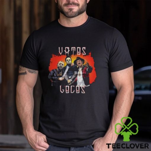 Halloween 2023 Trends Shirt, Vatos Locos Halloween Horror Jason Freddy Krueger Michael Myers Shirt, Best Halloween Costumes Merch, Halloween Michael Myers Shirt
