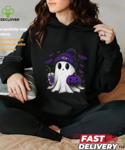 Halloween Baltimore Ravens NFL Football Fan Ghost with Pumpkin shirt 1 Halloween Baltimore Ravens NFL Football Fan Ghost with Pumpkin shirt