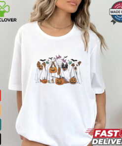 Halloween Boo Dogs Ghost Pumpkins Spooky Dog Lover Outfit Shirt 3 Halloween Boo Dogs Ghost Pumpkins Spooky Dog Lover Outfit Shirt