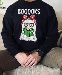 Halloween Booooks Ghost 2022 Halloween ghost reading books T Shirt