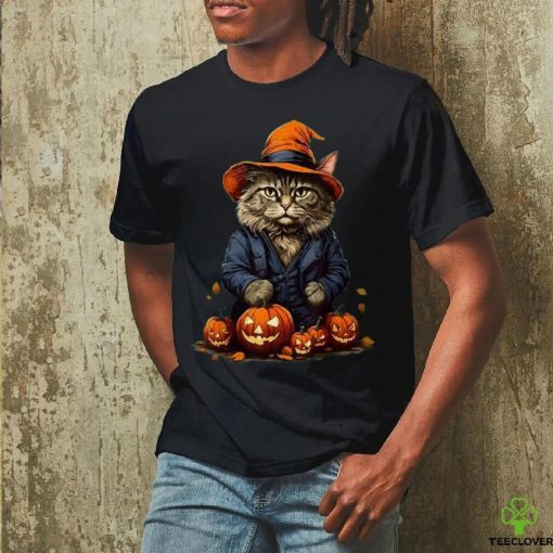 Halloween Cats Funny Cat Halloween T Shirt