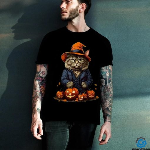 Halloween Cats Funny Cat Halloween T Shirt