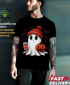 Halloween Cleveland Browns NFL Football Fan Ghost with Pumpkin shirt 3 Halloween Cleveland Browns NFL Football Fan Ghost with Pumpkin shirt