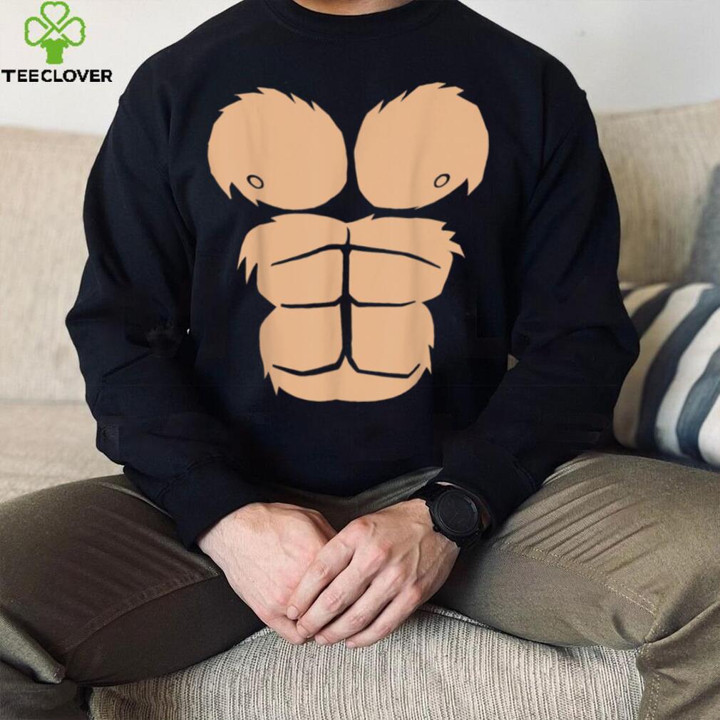 Ripped Muscles, six pack, chest T-shirt' Men's Longsleeve Shirt