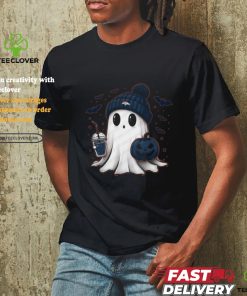 Halloween Denver Broncos NFL Football Fan Ghost with Pumpkin shirt 2 Halloween Denver Broncos NFL Football Fan Ghost with Pumpkin shirt