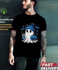 Halloween Detroit Lions NFL Football Fan Ghost with Pumpkin shirt 3 Halloween Detroit Lions NFL Football Fan Ghost with Pumpkin shirt