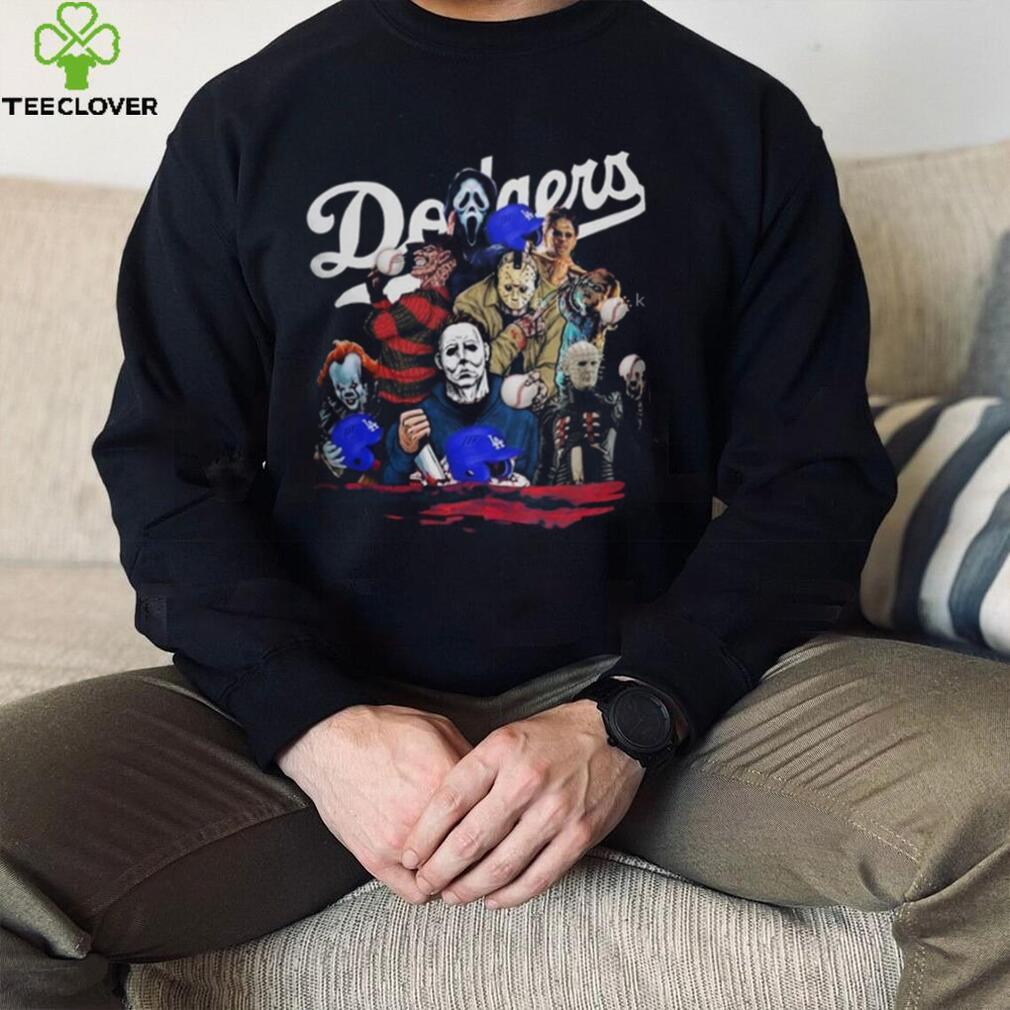 Halloween Ends Michael Myers LA Dodgers T Shirt