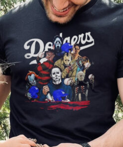 Halloween Ends Michael Myers LA Dodgers T Shirt