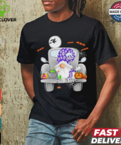 Halloween Gnomes With Truck Happy Shirt