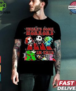 Halloween Horror Characters There’s Some In This House shirt
