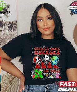 Halloween Horror Characters There’s Some In This House shirt