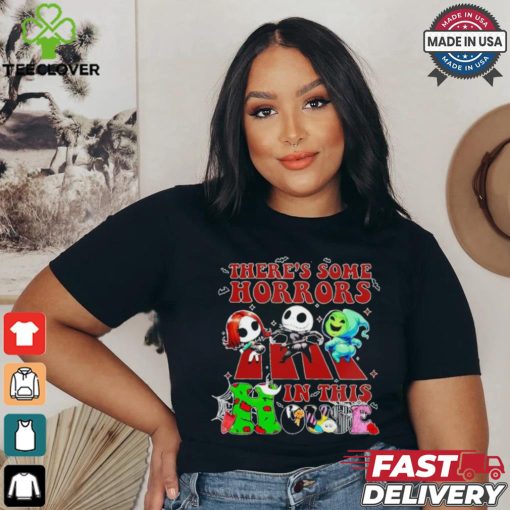 Halloween Horror Characters There’s Some In This House shirt