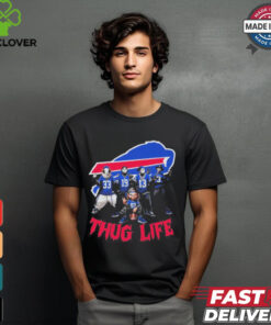 Halloween Horror Characters X Buffalo Bills Thug Life Shirt