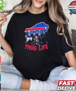 Halloween Horror Characters X Buffalo Bills Thug Life Shirt