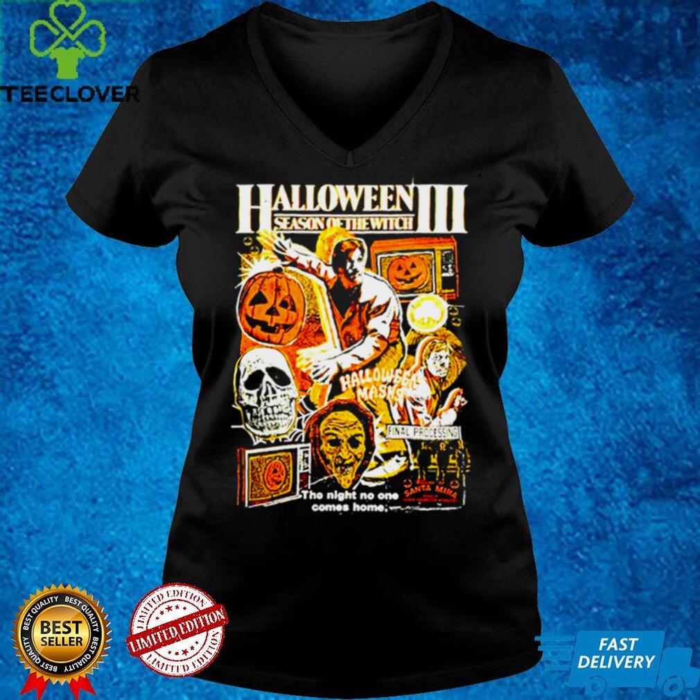 Halloween III season of the witch the night no one comes home shirt Halloween III season of the witch the night no one comes home shirt