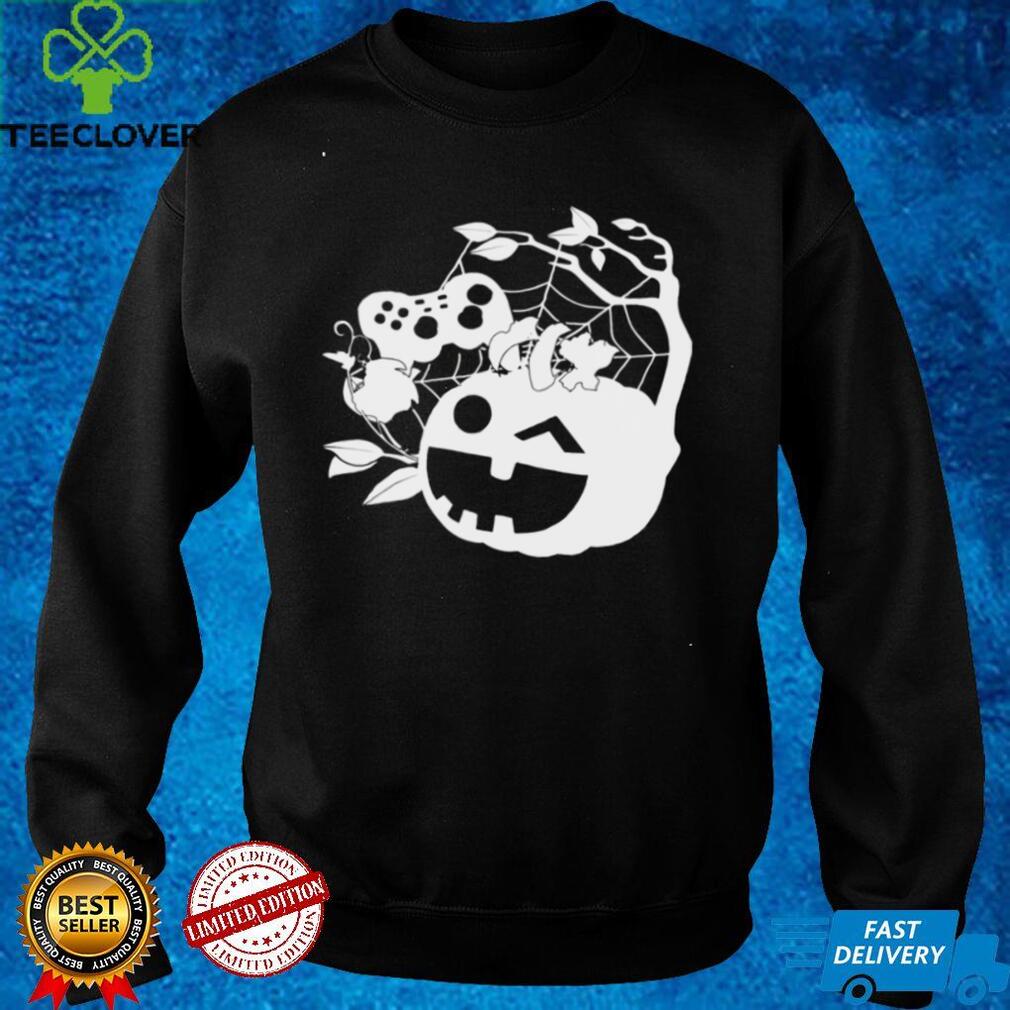 Halloween Jack O Lantern Gamer Pumpkin shirt Halloween Jack O Lantern Gamer Pumpkin shirt