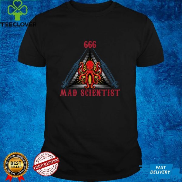Halloween Mad Scientist Evil Genius T Shirt 6