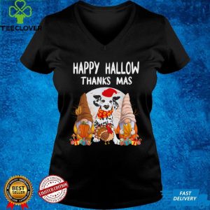 Halloween Merry Christmas Happy Hallothanksmas Gnomes Lover T Shirt