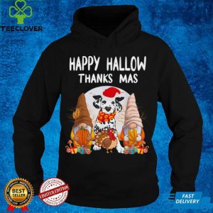 Halloween Merry Christmas Happy Hallothanksmas Gnomes Lover T Shirt