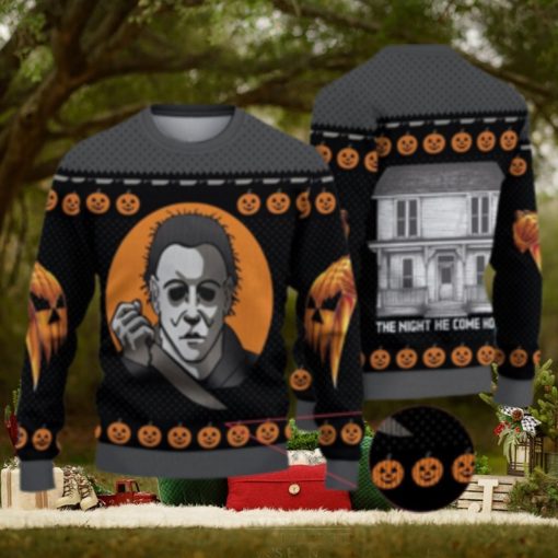 Halloween Michael Myers Christmas Ugly Sweater Xmas Christmas Gift Vacation