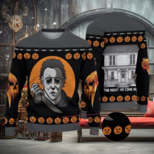 Halloween Michael Myers Christmas Ugly Sweater Xmas Christmas Gift Vacation