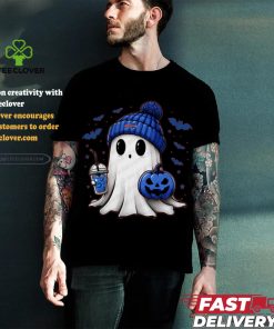 Halloween NFL Buffalo Football Fan Ghost with Pumpkin hoodie, sweater, longsleeve, shirt v-neck, t-shirt