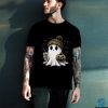 Halloween Denver Broncos NFL Football Fan Ghost with Pumpkin shirt