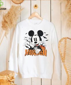 Halloween Night Disney Mickey Skeleton T Shirt