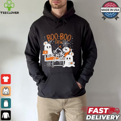 Halloween Nurse Boo Crew Shirt