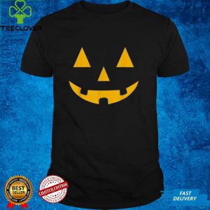 Halloween Pumpkin Face Scary Cosplay Shirt