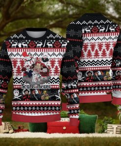Halloween Scary Bears Ugly Christmas Sweater