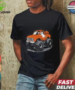 Halloween Shirt For Kids Boy Monster Truck Pumpkin Halloween T Shirt