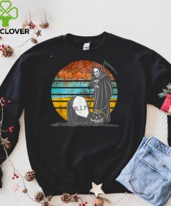 Halloween Skeleton Grim Reaper Death RIP Tombstone Pumpkin T Shirt hoodie, Sweater Shirt