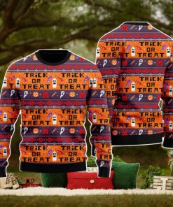 Halloween Trick Or Treat Christmas Unisex Ugly Sweater
