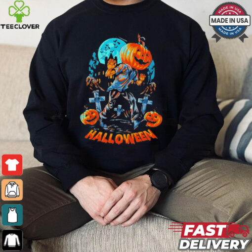 Halloween a pumpkin head hoodie, sweater, longsleeve, shirt v-neck, t-shirt