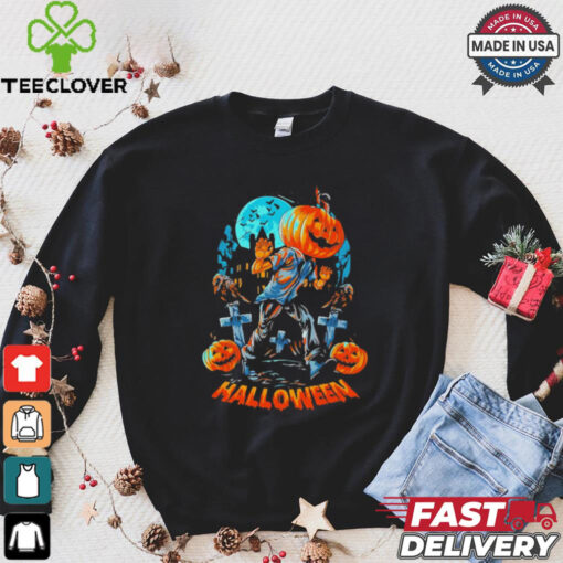 Halloween a pumpkin head hoodie, sweater, longsleeve, shirt v-neck, t-shirt