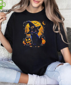 Halloween cat costume pumpkin shirt 2 Halloween cat costume pumpkin shirt