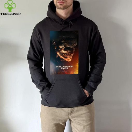 Halloween ends 2022 Evil Goes To Hell poster shirt