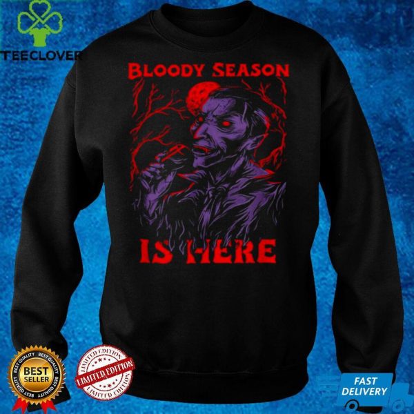 Halloween season scary bloodthirsty dracula Shirt