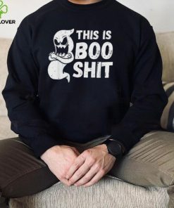Halloween trick or treat spooky ghost this is boo shit shirt
