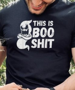 Halloween trick or treat spooky ghost this is boo shit shirt