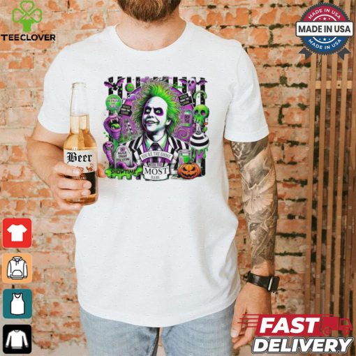 Halloween you are the ghost with the most babe Beetlejuice Beetlejuice shirt