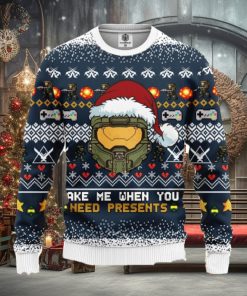 Halo 3D Ugly Christmas Sweater Amazing Gift Men And Women Cute Christmas Gift