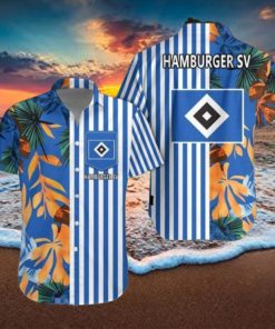 Hamburger SV Hawaiian Shirt & Short Aloha Beach Summer For Men Women