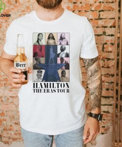 Hamilton The Eras Tour I Will Never Be Satisfied Yellow shirt