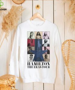 Hamilton The Eras Tour I Will Never Be Satisfied Yellow shirt