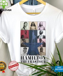 Hamilton The Eras Tour I Will Never Be Satisfied Yellow shirt
