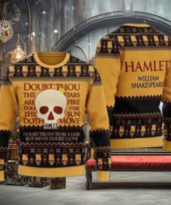 Hamlet Willi’m Shakespare Ugly Sweater